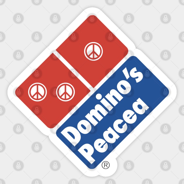 Domino's peacea Sticker by BURN444